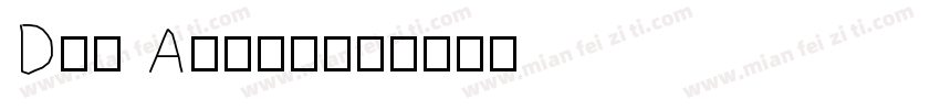 Din Alten字体转换